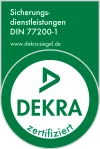 Sicherungsdienstleistung DIN 77200-1 Zertifikat